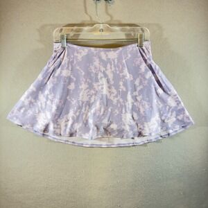 635 | NWT Nike Dri-FIT Tennis Skirt Skort Purple Tie Dye Women Medium Golfcore